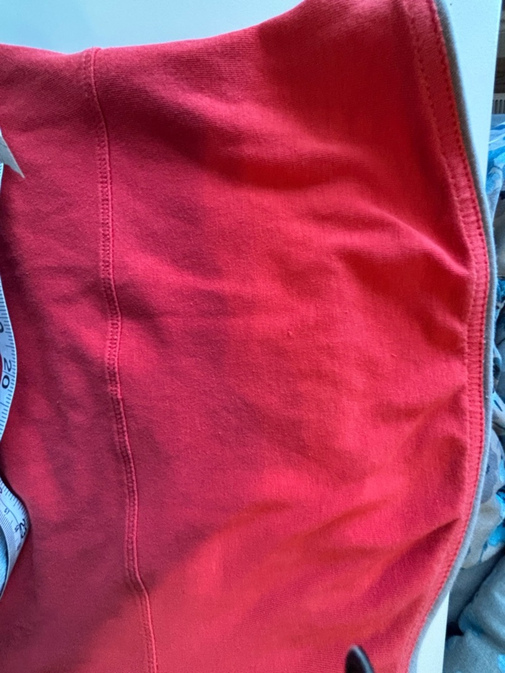 Lululemon Reversible Strapless Dress (2-in-1!) | Coral Red / Grey | Size 4 - Picture 2 of 8